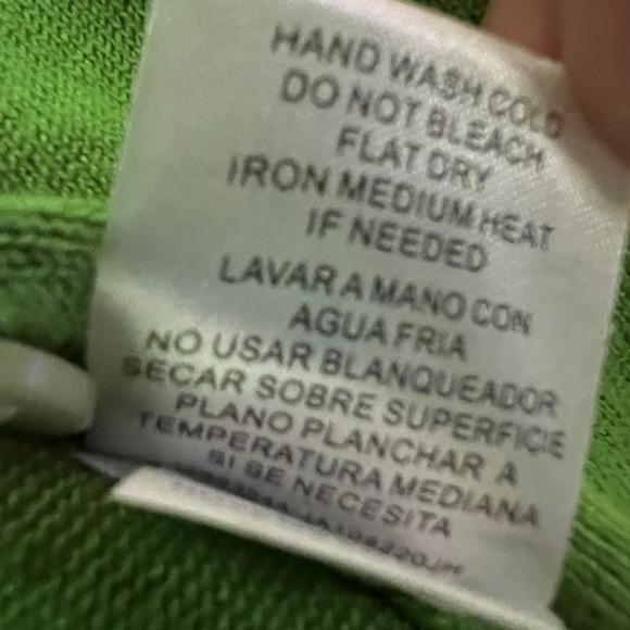 Joseph A Button Cardigan Sweater Women's L Cropped 3/4 Sleeve Preppy Grannycore - Picture 5 of 7